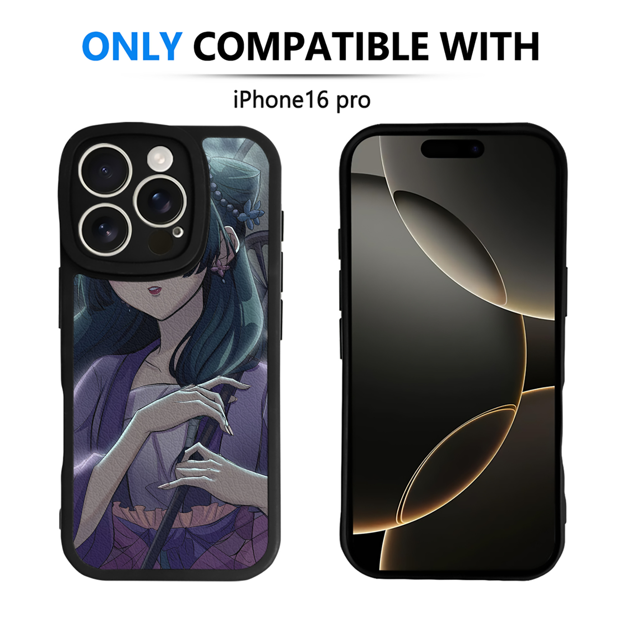 （画像用） 薬屋のひとりごと The Apothecary Diaries 【iPhone 16シリーズ対応】シリコンスマホケース（レザー調） 材質：シリコン